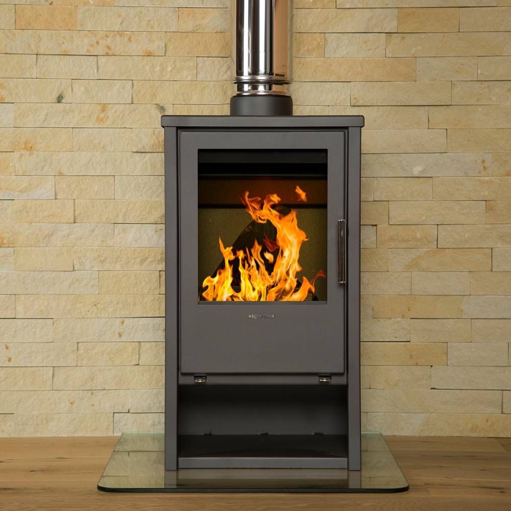 Regina Tall Freestanding Fireplace 9kw Fire Places Freestanding