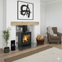 Sentinel Ottawa Ds Tunnel Double Sided Multifuel Closed Combustion Fireplace 2