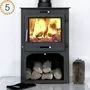 Azar 12kw Log Stand Ecosy Design Multifuel Closed Combustion Fireplace 2