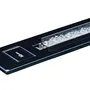 Flameline 1210 Fireplace Flueless Drop In Black Clear
