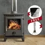 Freestanding Steel Fireplace On Legs Kobra The Fireworks Promo
