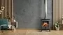 Freestanding Steel Fireplace On Legs Kobra Lifestyle The Fire Works