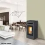 Freestanding Pellet Fireplace Cayenne Grigio