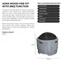 Adra Wood Fire Pit 4
